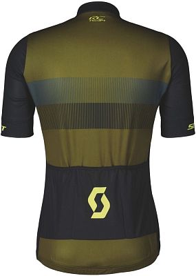 Превью Велоджерси с коротким рукавом SCOTT RC Team 10 Fir Green/Bitter Yellow